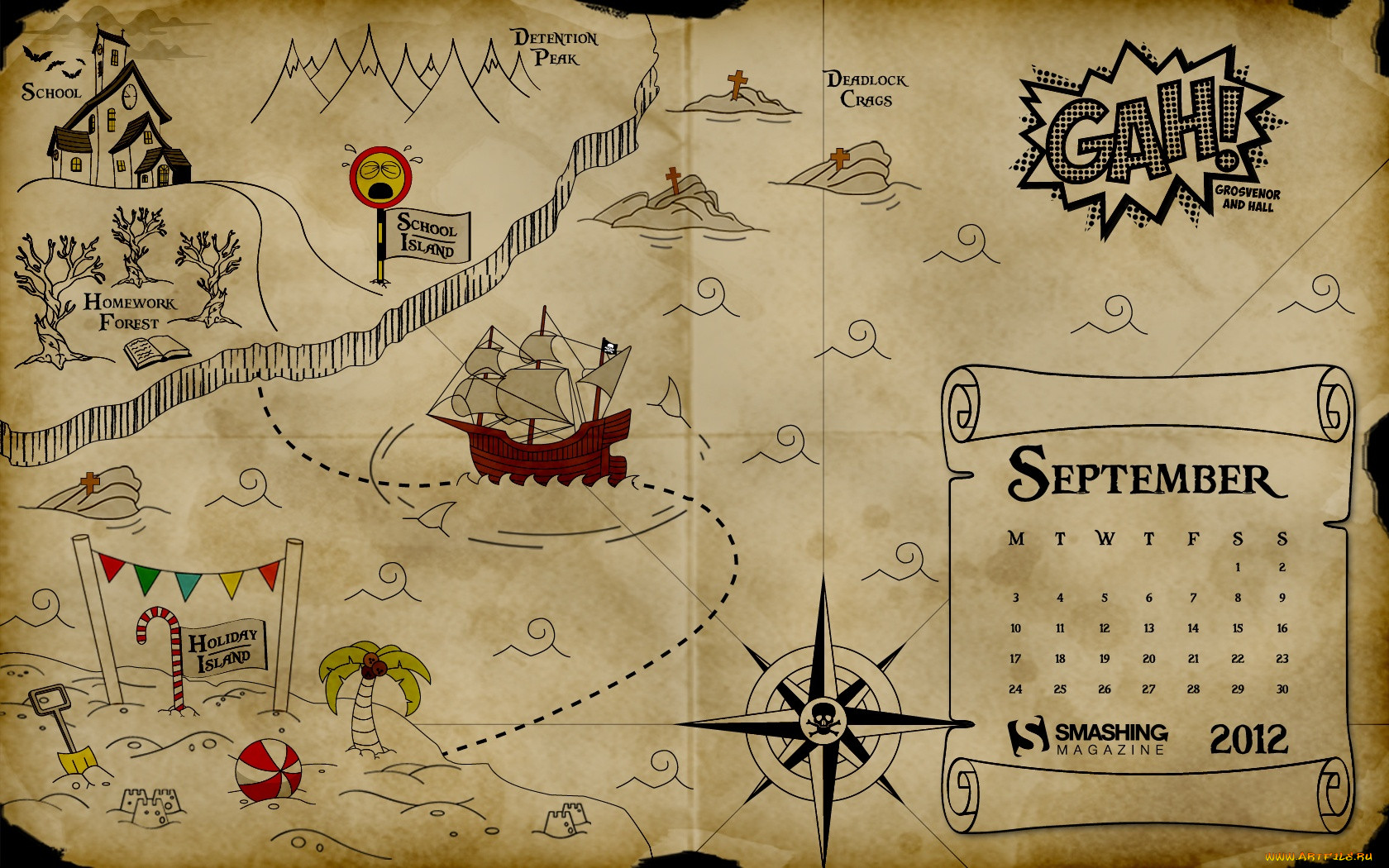 Где найти карту пиратов